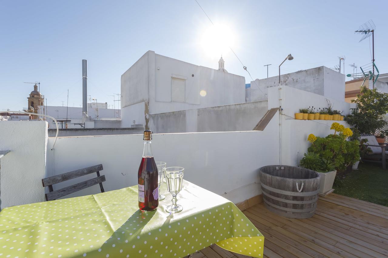 Atico El Bohemio Flamenco Apartment Cadiz Ngoại thất bức ảnh