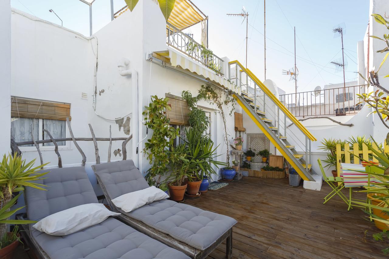 Atico El Bohemio Flamenco Apartment Cadiz Ngoại thất bức ảnh