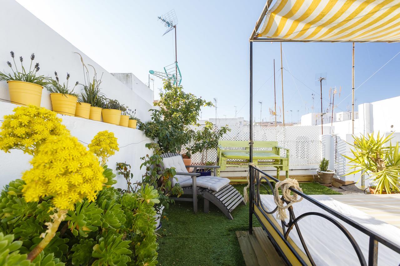 Atico El Bohemio Flamenco Apartment Cadiz Ngoại thất bức ảnh